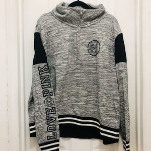 Gray Pink Victoria’s Secret Pullover Size Large